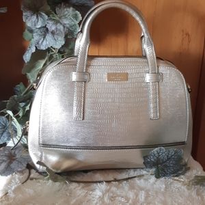 Kate Spade silver bag satchel